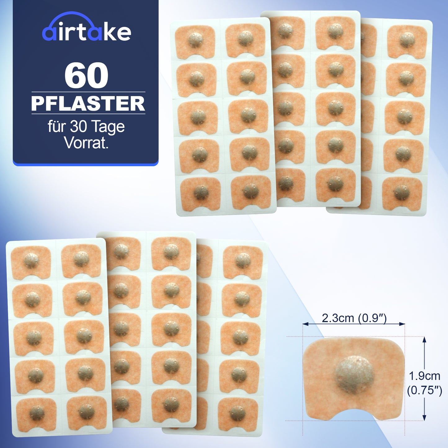 Pflaster Vorrat 30 Tage